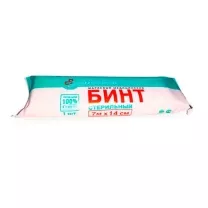 Бинт стерильный марлевый медицинский, (7м*14см)