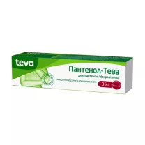 Пантенол Тева мазь д/наружн. прим. 5%, 35г