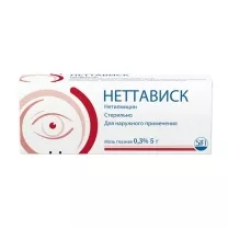 Неттависк мазь глазная 0,3%, 5г