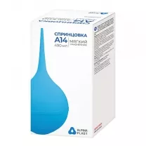 Спринцовка пластизольная тип А №14 (мягкий наконечник), 490мл
