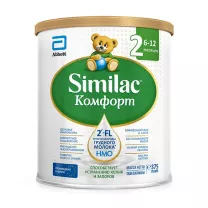 Similac Комфорт 2 сухая молочная смесь (с 6-12 месяцев), 375г