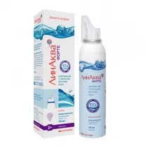 Линаква Форте аэрозоль для промывания и орошения полости носа, 125мл