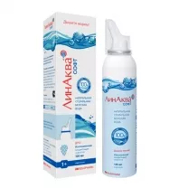 Линаква Софт аэрозоль для промывания и орошения полости носа, 125мл