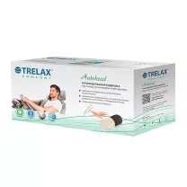 Trelax Autohead П16 подушка ортопедическая автомобильная, чёрная