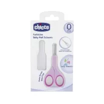 Chicco ножницы детские с закругленными концами розовые (0+ мес.)