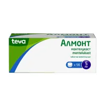 Алмонт таблетки жевательные 5мг, №98