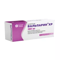 Вальпарин ХР таблетки пролонг.действ.покрыт.об. 300мг, №100