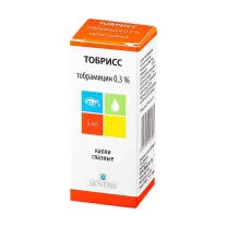 Тобрисс капли глазные 0,3%, 5мл
