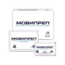 Мовипреп порошок д/пригот. р-ра д/приема внутрь, А №2+В №2