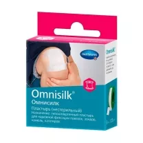Hartmann Omnisilk пластырь фиксирующий гипоаллергенный, (1.25см*5м)