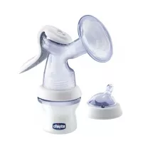 Chicco Natural Feeling Ручной молокоотсос с бутылочкой