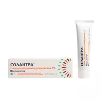 Солантра крем д/наружн. прим. от розацеа 1%, 30г