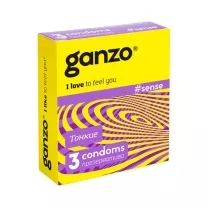 Ganzo Sense презервативы тонкие, №3