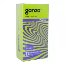Ganzo Sense презервативы тонкие, №12