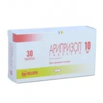 Арипризол таблетки 10мг, №30