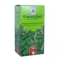 Мяты перечной листья, 50г