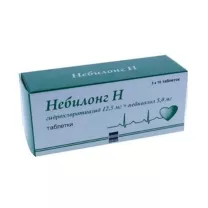 Небилонг Н таблетки 12,5мг+5мг, №30