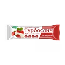 Эвалар Турбослим Белковый батончик для похудения Клубничный чизкейк, 50г