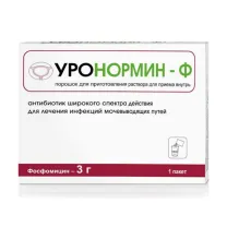 Уронормин-Ф порошок д/пригот. р-ра д/приема внутрь 3г, №1