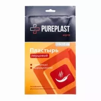 Pureplast пластырь перцовый перфорированый (10*18см), №1