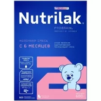 Nutrilak Premium 2 Сухая молочная смесь с (6 мес.), 600г