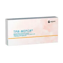 Три-Мерси таблетки покрыт. п/о, №21