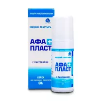 Афапласт пластырь жидкий с пантенолом, 60мл