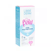 Librederm Baby крем под подгузник с ланолином и экстрактом хлопка (0+), 50мл