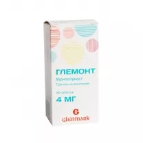 Глемонт таблетки жевательные 4мг, №28