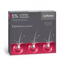 Alerana спрей д/наружн. прим. 5%, 60мл №3