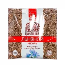Биокор Царевщино льняной кисель без сахара, 20г