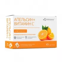 Vitascience Комплекс апельсина, витамина C и Zn порошок, №10