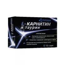 Vitascience Комплекс L-карнитина и Таурина порошок д/приема внутрь, №10