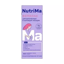 NutriMa Фемилак готовый напиток для беременных и кормящих женщин вкус ванили, 200мл