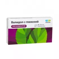 Валидол с глюкозой Реневал таблетки подъязычные, №20