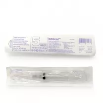 Шприц инъекц. 3-комп. однораз. стерил. "Луер" с иглой 22G, 5мл