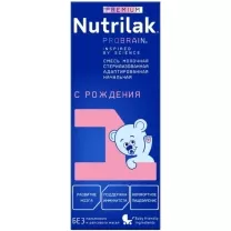 Nutrilak Premium 1 готовая жидкая молочная смесь (с рождения), 200мл