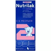 Nutrilak Premium 2 готовая смесь (6+мес), 200мл