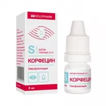 Корфецин-СОЛОфарм капли глазные 0,5%, 5мл