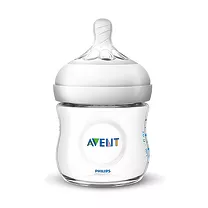 Avent Natural бутылочка для кормления с силиконовой соской (0+), 125мл