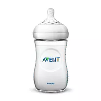 Avent Natural бутылочка для кормления с силиконовой соской (1+мес), 260мл