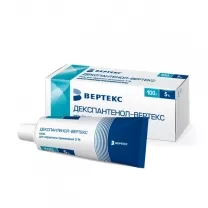 Декспантенол-Вертекс мазь д/наружн. прим. 5%, 100г