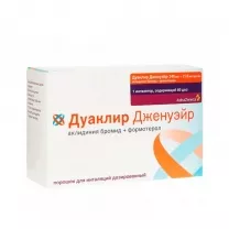 Дуаклир дженуэйр порошок д/ингал. 340мкг+11.8мкг/доза, 60доз