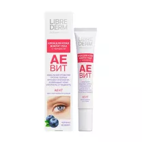Librederm Vitamins Aevit крем с черникой против отеков для кожи вокруг глаз, 20мл