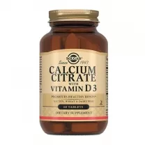 Solgar Цитрат кальция с витамином Д3 таблетки 250мг+150 МЕ, №60