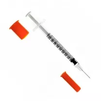 SFM шприцы с иглой одноразовые инсулиновые U100 29Gх1/2 (0,33*12,7мм) 0,5мл, №10