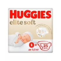 Huggies Elite Soft подгузники (0 до 3,5кг), №25