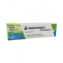 Д-Пантенол Нижфарм крем д/наружн. прим. 5%, 25г