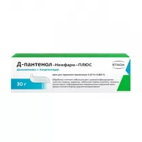 Пантенол Д Плюс крем д/наружн. прим., 30г