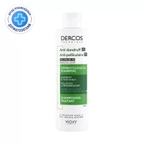 Vichy Dercos шампунь-уход интенсивный против перхоти для нормальных и жирных волос, 200мл